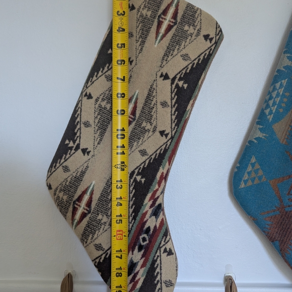 Pendleton wool patterned stocking set of 5 - Picture 2 of 8